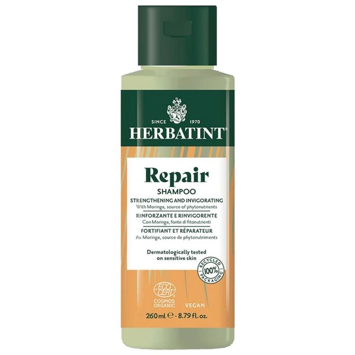 Herbatint Shampoing Repair Cheveux Abîmés Bio 260 ml