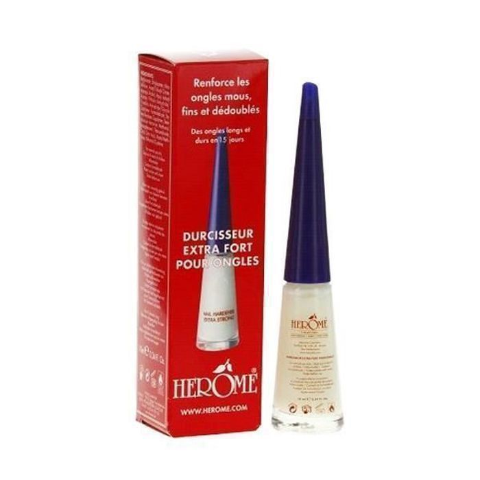 Herôme Durcisseur Extra Fort Pour Ongles – 10 ML