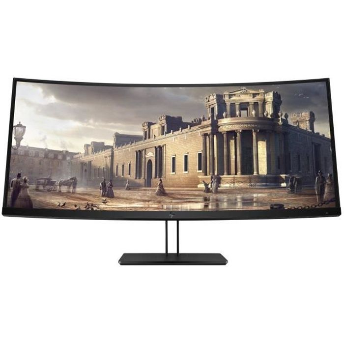 Ecran incurvé HP Z38c - UWQHD+ 3840 x 1600 - IPS - 37.5" - 5ms - HDMI/DisplayPort/USB-C - Noir