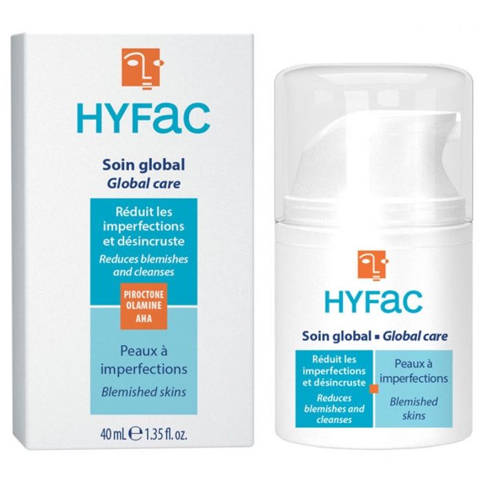 Soin Global - HYFAC - 40ml - 4 en 1 - Hydratant - Matifiant - Anti-imperfections