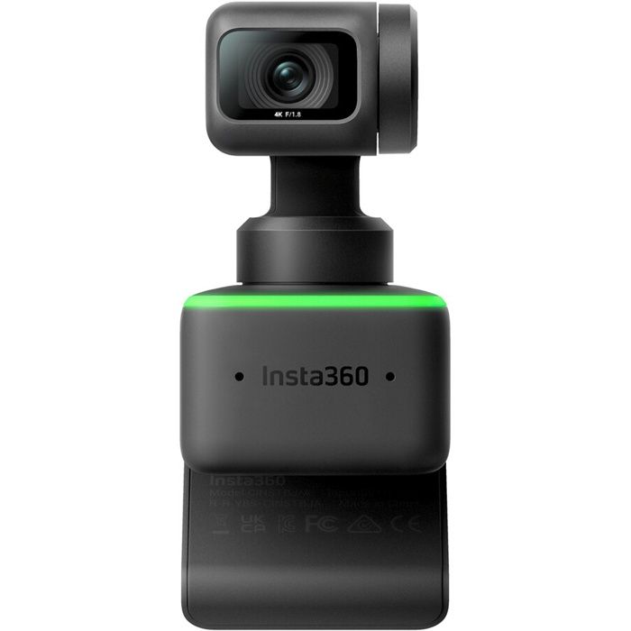 Webcam intelligente - Insta360 - Link - 4K - HDR - Suivi AI - Mode portrait