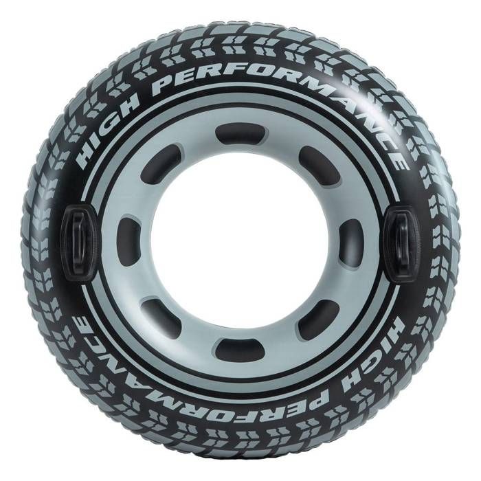 Bouée à Poignées - INTEX - Pneu - 114 cm - Vinyle - Garçon et Fille