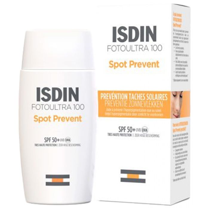 Soin solaire - ISDIN - FotoUltra Spot Prevent - SPF50+ - 50ml - Hypoallergénique
