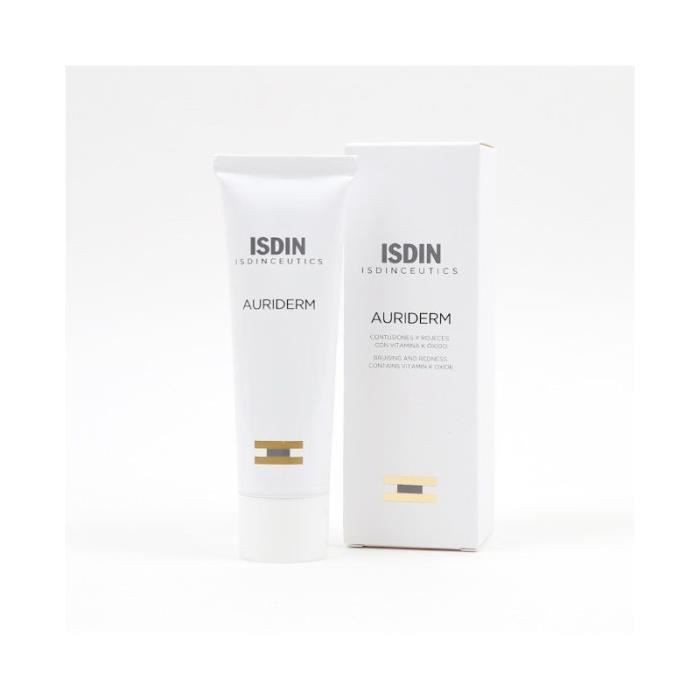 Produit cosmétique - Isdin - Auriderm - 50ml - Vitamine K - Hypoallergénique