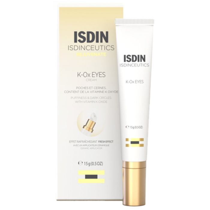 Crème Contour des Yeux - ISDIN - K-Ox Eyes - Réduit Poches - Éclaircit Cernes - Hypoallergénique
