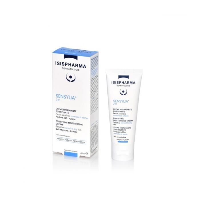 Crème Hydratante - Isispharma - Sensylia - 40ml - Apaisante - Sans Parabène