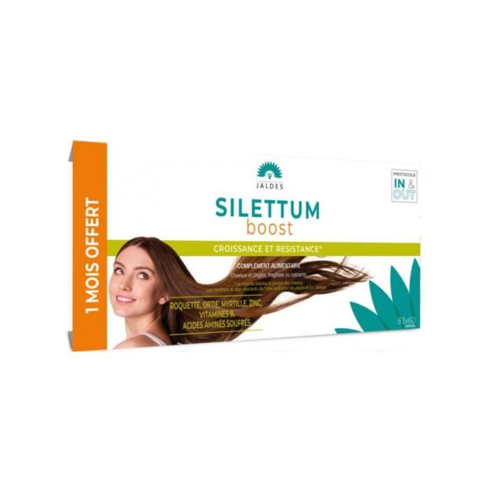 Silettum Boost Lot de 3x60 Gélules TU Blanc
