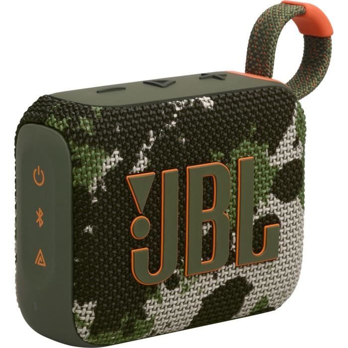 Enceinte Bluetooth ultra-portable - JBL GO 4 - Bluetooth 5.3 - Squad