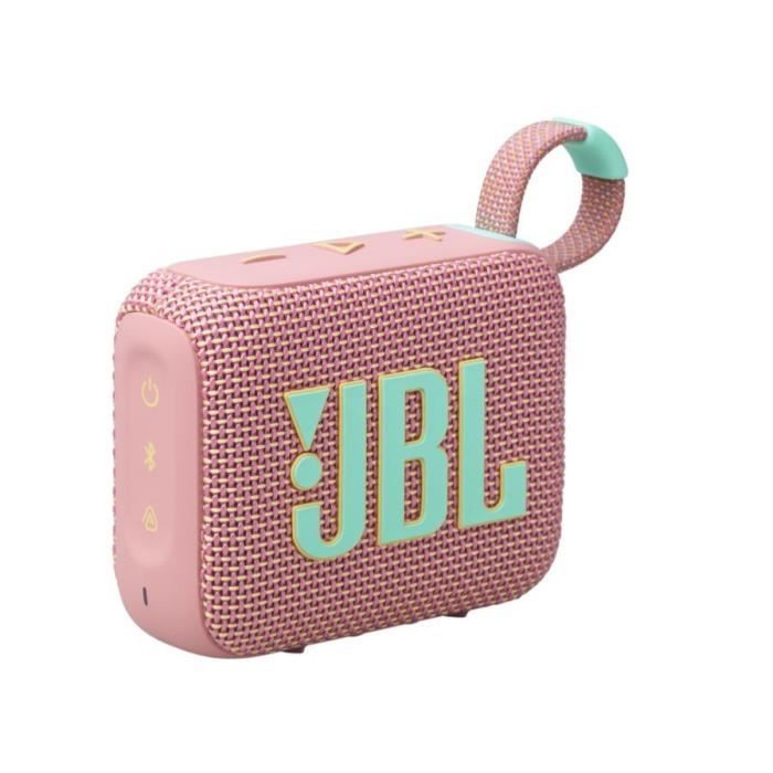 Enceinte Bluetooth ultra-portable - JBL GO 4 - Bluetooth 5.3 - Rose