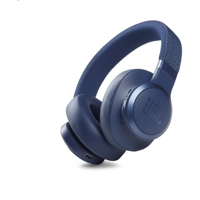 JBL Live 660 NC - Casque sans fil - Bleu