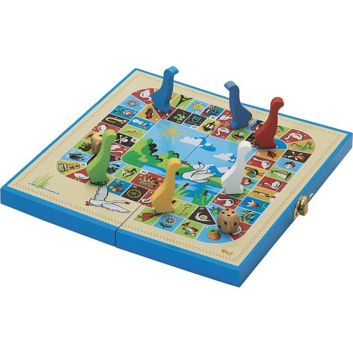 L'arbre a jouer - 66350 - jeu de l'oie - coffret en bois