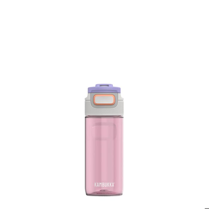 Bouteille en Tritan - KAMBUKKA - 500ml - Anti-tâches - Lavable au Lave-vaisselle - Barely Blush