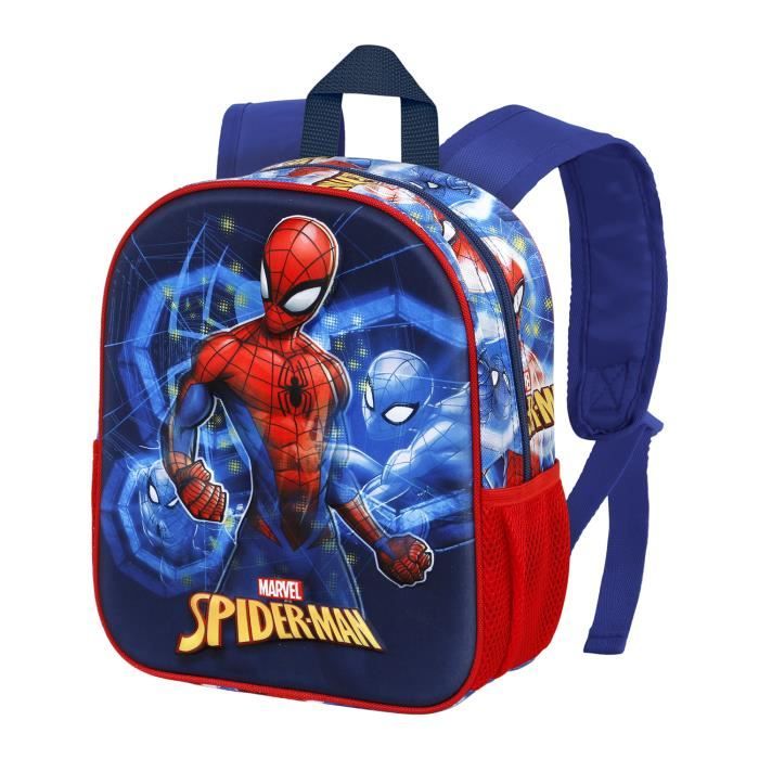 Sac à dos - KARACTERMANIA - Spiderman Powerful - 3D - Bleu - Enfant
