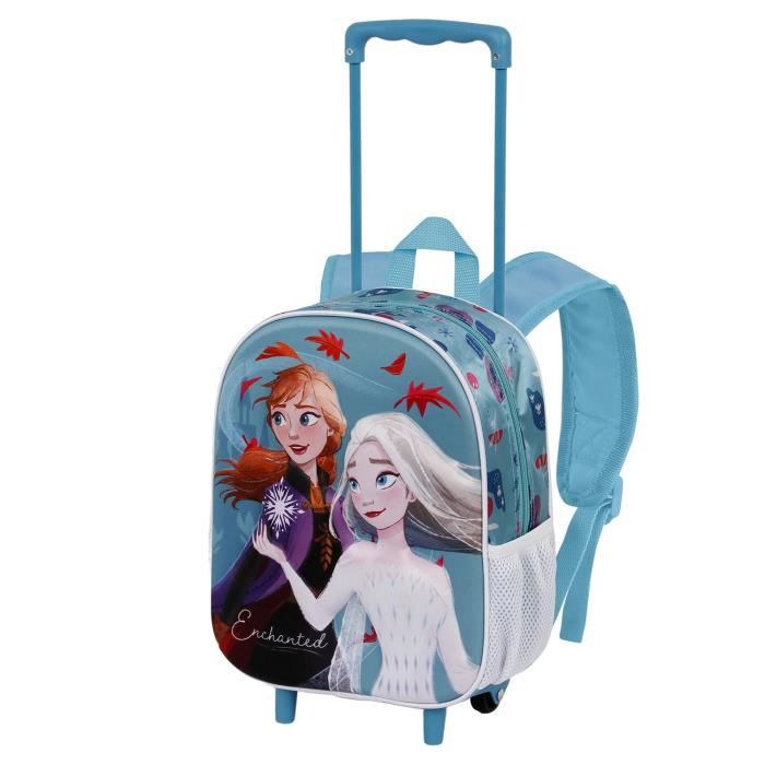 Sac à dos - KARACTERMANIA - La Reine des Neiges 2 - Bleu - Trolley - Enfant