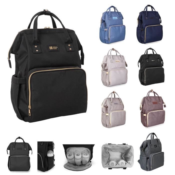 Kikkaboo Sac à langer Siena matelas à langer longueur de la poignée réglable