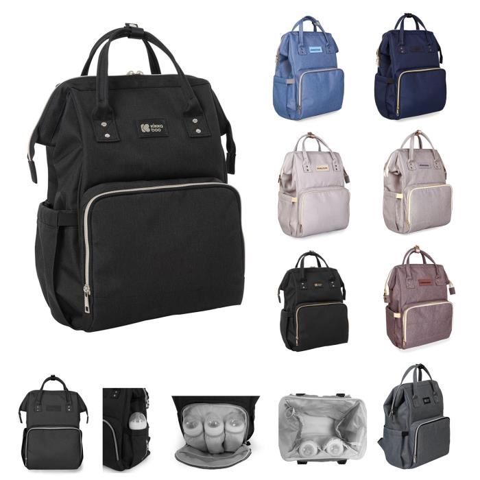 Kikkaboo Sac à langer Siena matelas à langer longueur de la poignée réglable