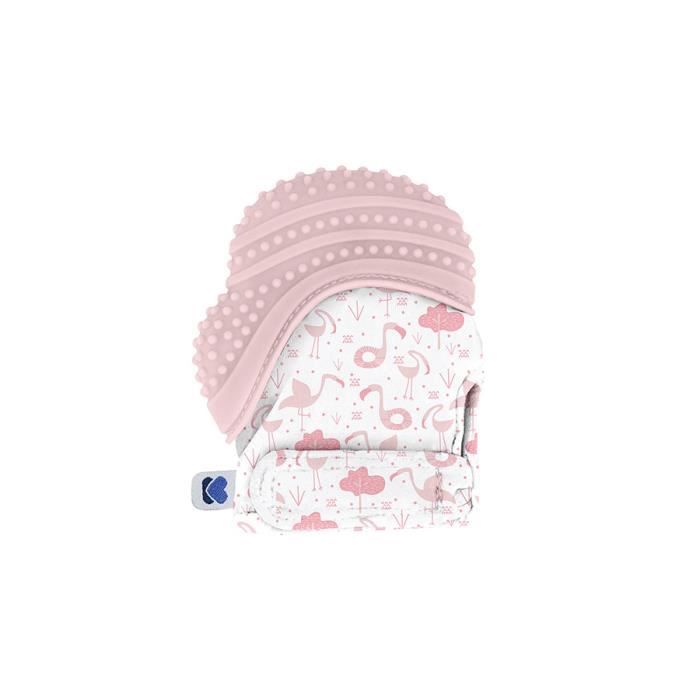 Gant de dentition flamont Rose