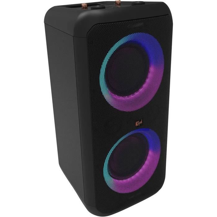 Enceinte portable sans fil - Klipsch - GIG XXL - Bluetooth - Autonomie 8h - Effets lumineux