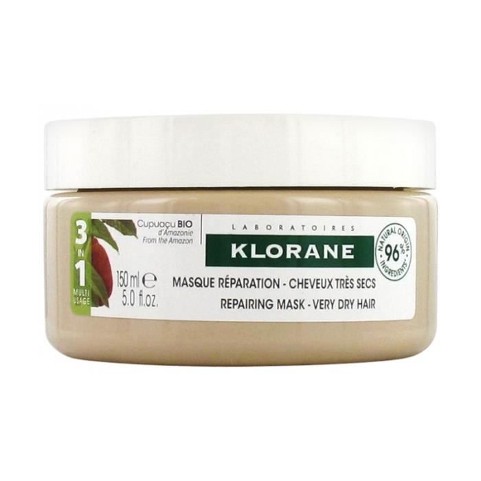 Klorane Masque Cupuaçu 150Ml TU Blanc