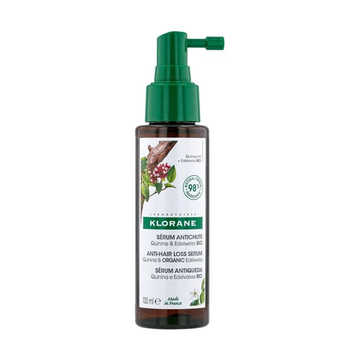 Klorane Sérum Anti Chute Quinine et Edelweiss Bio 100Ml TU Blanc