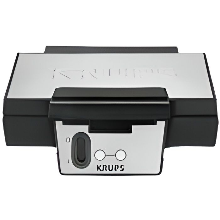 Gaufrier - Krups - F DK2 51 - 850 W - Noir - Inox - Petit Électroménager