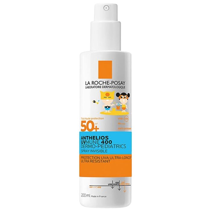 La Roche-Posay Anthelios Uv Mune 400 Dermo-Pediatrics Spray Invisible Spf50+ 200 ml