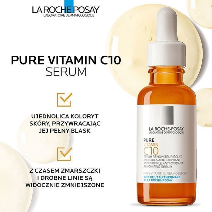 Sérum Anti-Rides - LA ROCHE-POSAY - Pure Vitamin C12 - 30 ml - Mixte - Hypoallergénique
