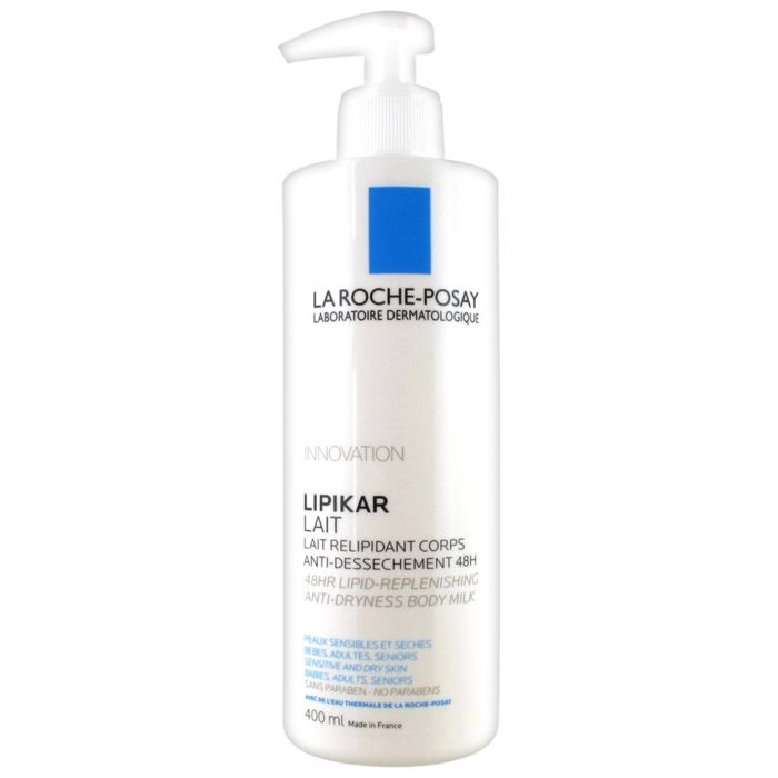 Baume relipidant corps - La Roche Posay - Lipikar - 400ml - Hypoallergénique - Peaux très sèches
