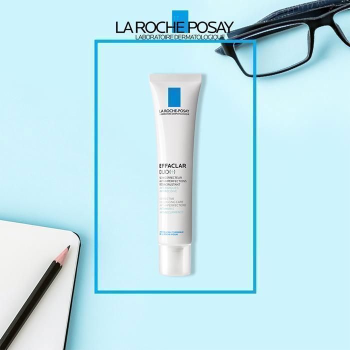 Soin Anti-Imperfections - La Roche-Posay - Effaclar Duo+ - 40ml - Gel-Crème - Sans alcool