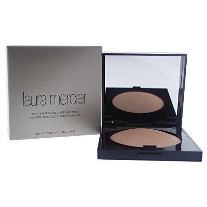 Laura Mercier Matte Radiance Baked Powder Highlight No 01 Golden Nude 026 Ounce