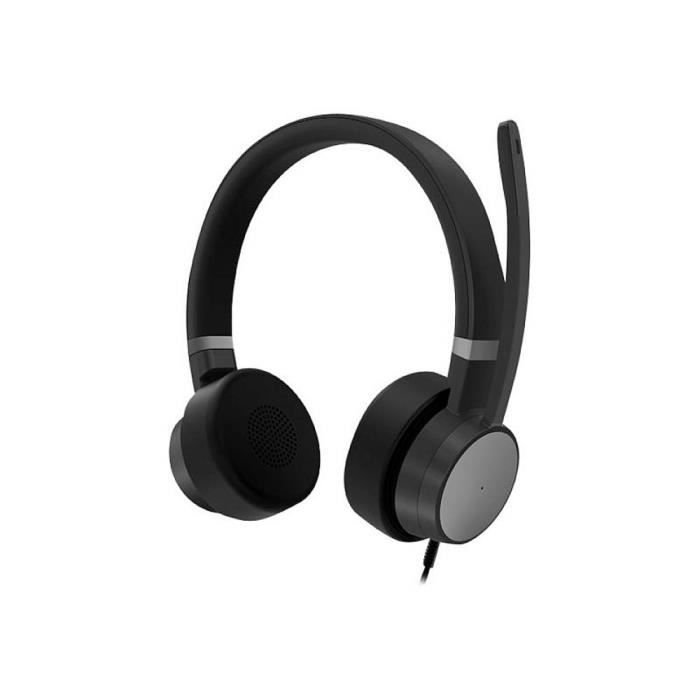 Micro-casque - LENOVO - Go - Filaire - Suppression de bruit - Sur-oreille
