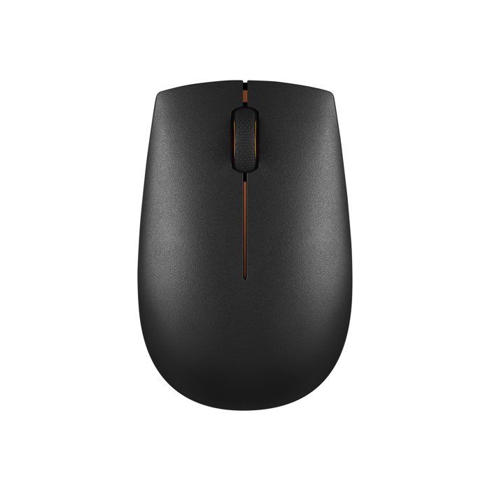 Souris sans fil Lenovo 300 - 3 boutons - récepteur USB - Noir