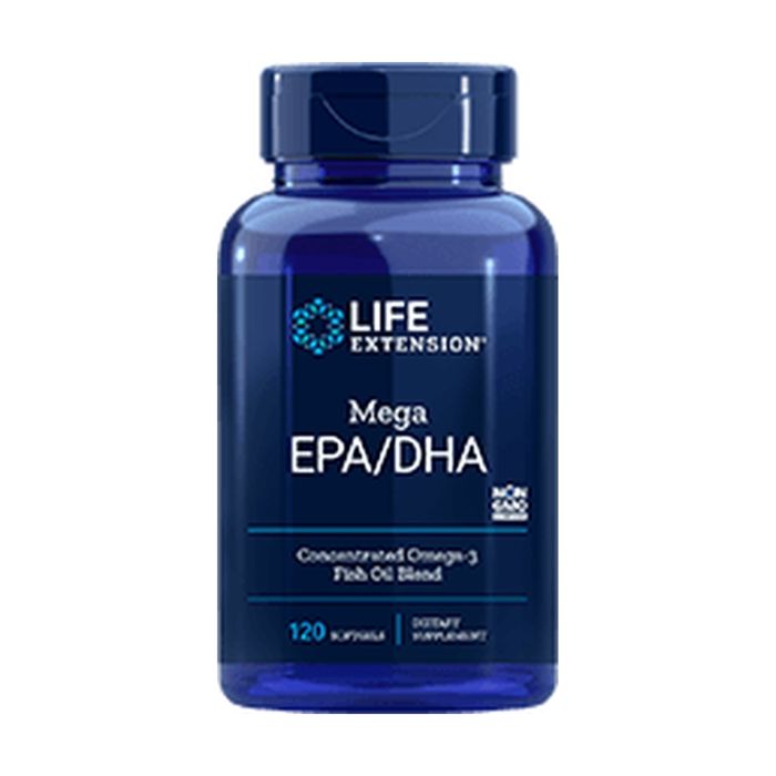 LIFE EXTENSTION MEGA EPA/DHA - 120 gélules