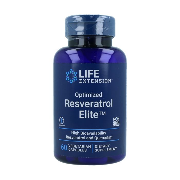 Compléments alimentaires LIFE EXTENSION Optimized Resveratrol Bleu marine