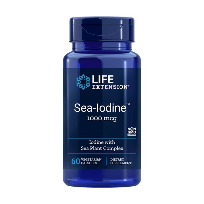 Compléments alimentaires Sea Iodine 01740 60pcs, Life Extension, Usa
