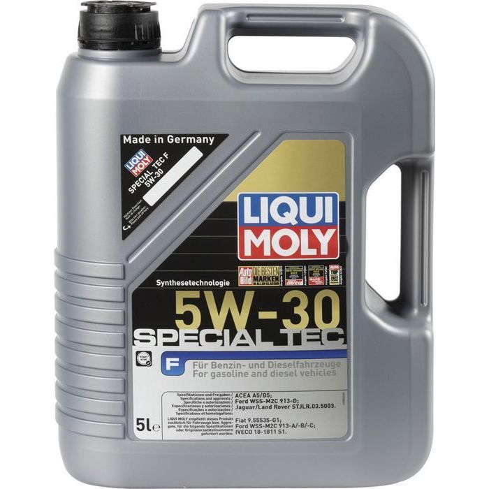 2326 LIQUI MOLY - Huile moteur antifriction Special Tec F 5W-30 Ford - 5L