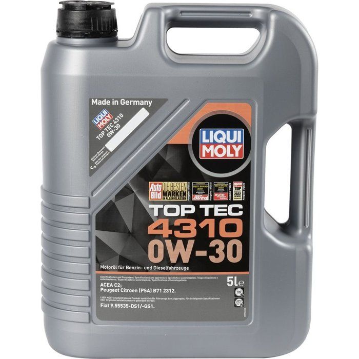 LIQUI MOLY - 2362 - Top Tec 4310 0W-30 - Bidon de 5L