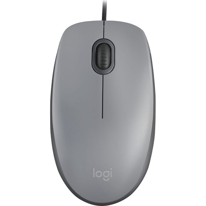 Souris - Logitech - M110 Silent - Réduction de bruit 90% - Design ambidextre - Sans fil
