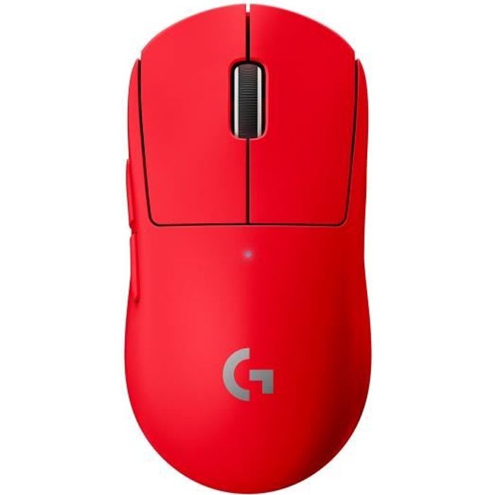 Souris gamer - Sans fil - Logitech G - G Pro X Superlight - Rouge