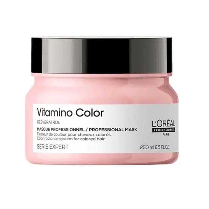 Masque - L'Oréal Professionnel - Vitamino Color - 250 ml - Cheveux colorés - Soin hydratant