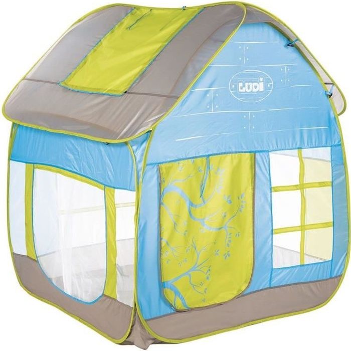 Tente d'Activité LUDI - Ma Cabane Cottage - Grand Volume Intérieur - Mixte - 130x120x144 cm