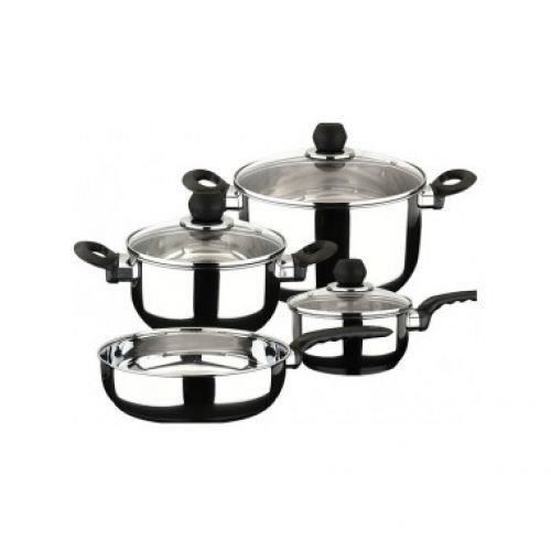 Train de cuisine - MAGEFESA - Practika - 7 pièces - Acier inoxydable - Compatible induction