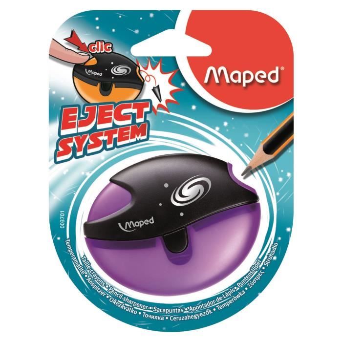 MAPED Taille-Crayons Galactic 1 Trou Réserve