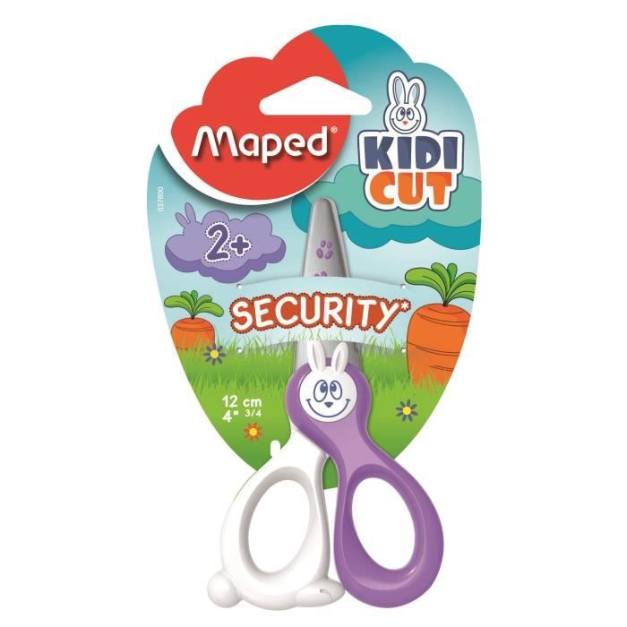 MAPED Ciseaux Kidicut Sécurity 12cm - Couleur Aléatoire