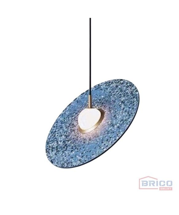 SUSPENSION LED MARS 5W BLEUE 350*120 MM 4000K