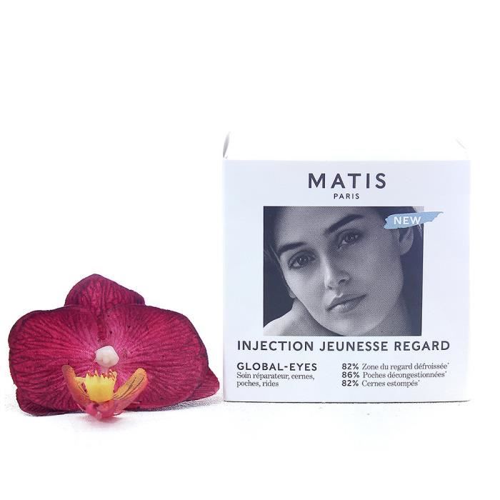 Soin réparateur - MATIS - Injection Jeunesse Regard - 15ml - Hypoallergénique - Gel
