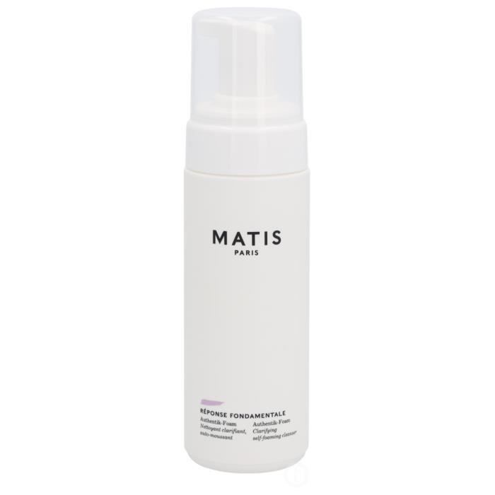 Mousse de nettoyage - Matis - Reponse Fondamentale Authentik - 150 ml - Vegan - Tous types de peau