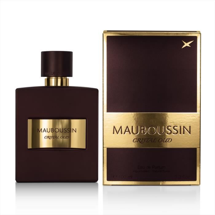 Mauboussin - Pour Lui Cristal Oud 100ml - Eau de Parfum Homme - Senteur Orientale