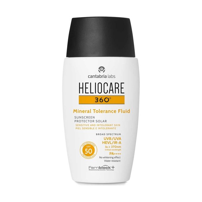 Écran solaire - Heliocare - 360 Mineral Tolerance - SPF50 - 50ml - Texture fluide