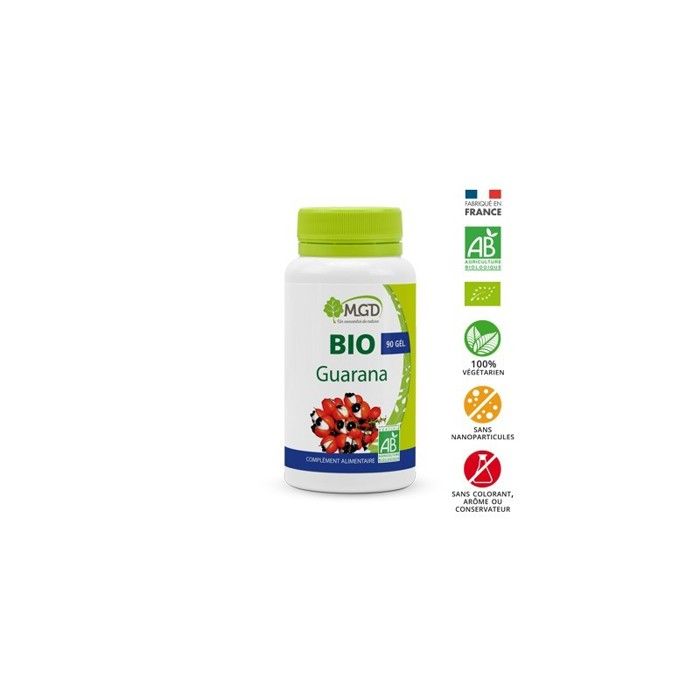 guarana bio 90 gélules